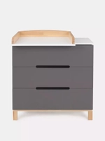 Комод пеленальный Rant Indy 80/3 Moon Grey