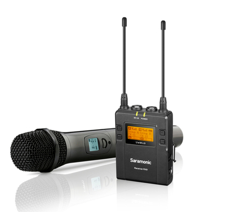 Радиосистема Saramonic UwMic9 Kit4 RX9+HU9 приемник + ручной микрофон