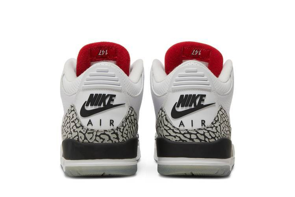 Кроссовки Jordan Air Jordan 3 Retro Free Throw Line White Cement 2018