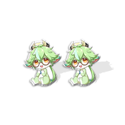 Серьги гвоздики "Genshin Impact / Геншин" (Персонажи)