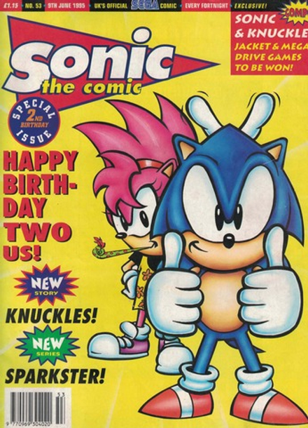 Комикс Sonic The Comic 1995 #53