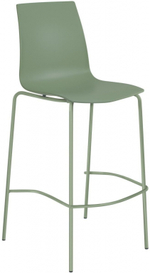 Стул пластиковый барный Papatya X-Treme BSL Pro, зеленый