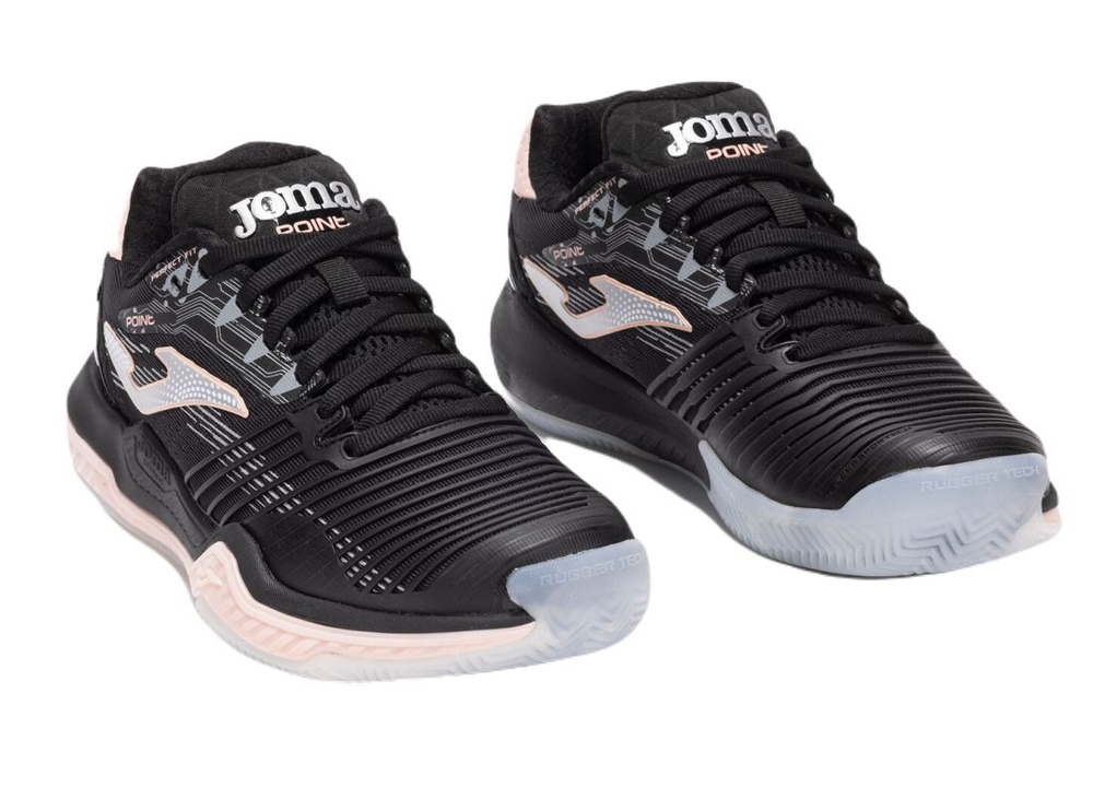 Женские Кроссовки теннисные Joma Point 2501 - черный