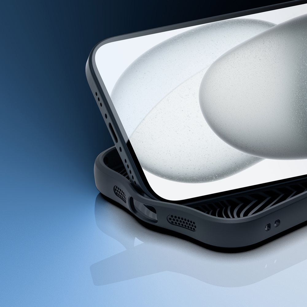 Чехол прозрачный с мягкими рамками от Dux Ducis для iPhone 15, серия Aimo Series Case