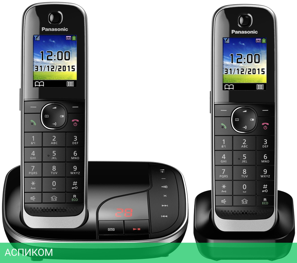 Радиотелефон DECT Panasonic KX-TGJ322RUB