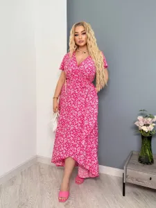 Платье на запах УК-1964-3 Фабрика Моды