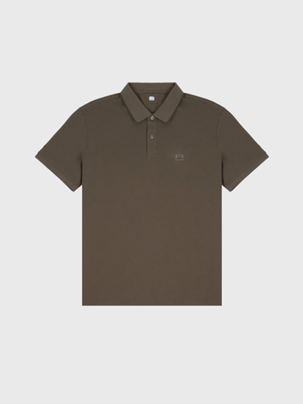 Поло C.Р. Company Stretch Piquet Olive