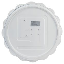 Светильник потолочный светодиодный ЭРА Классик без ДУ SPB-6 Muze 48W-5K WH+CH 5000К белый/шампань