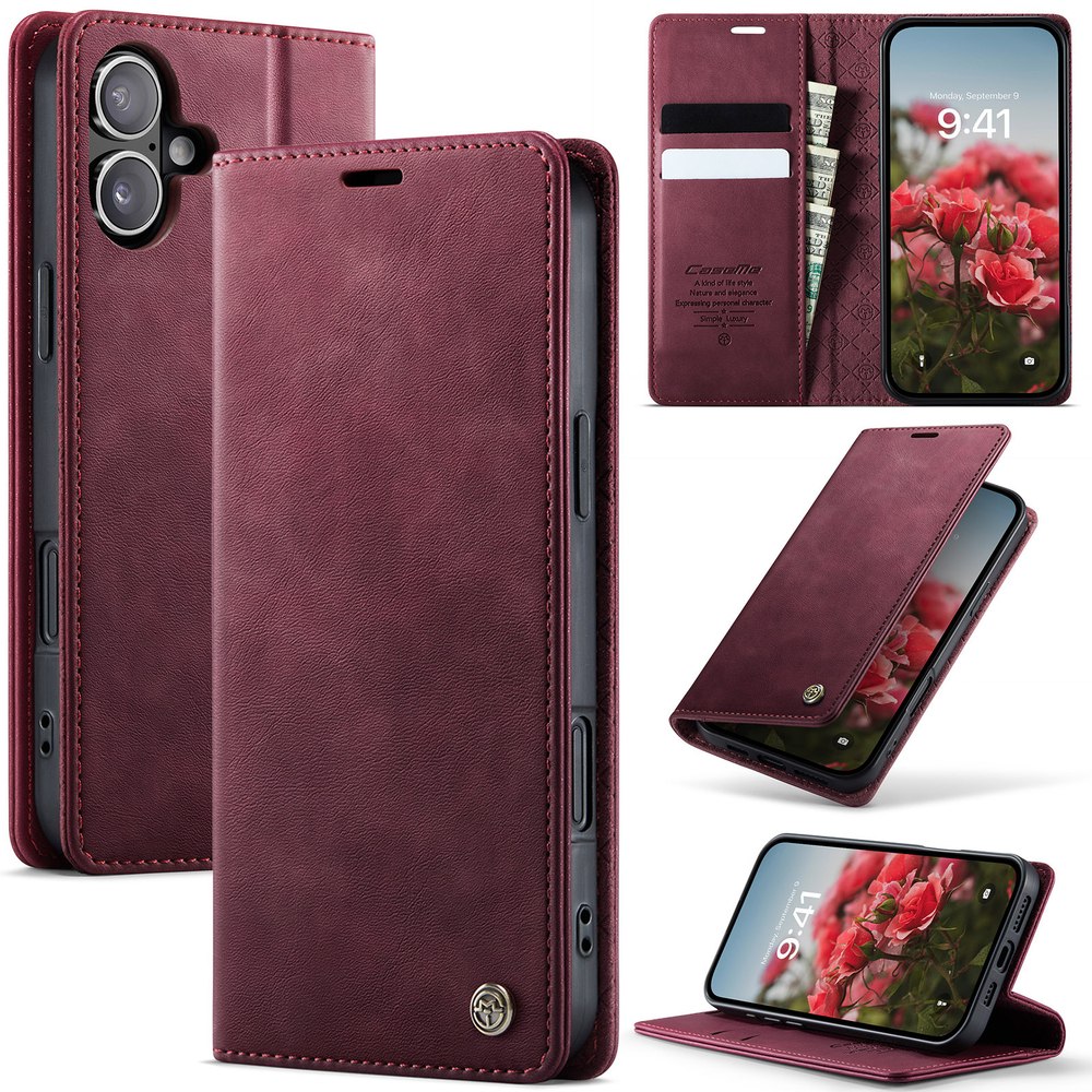 Чехол-книжка CaseMe RFiD iPhone 16 Plus