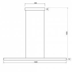 Подвесной светильник Mantra Lineal 9034