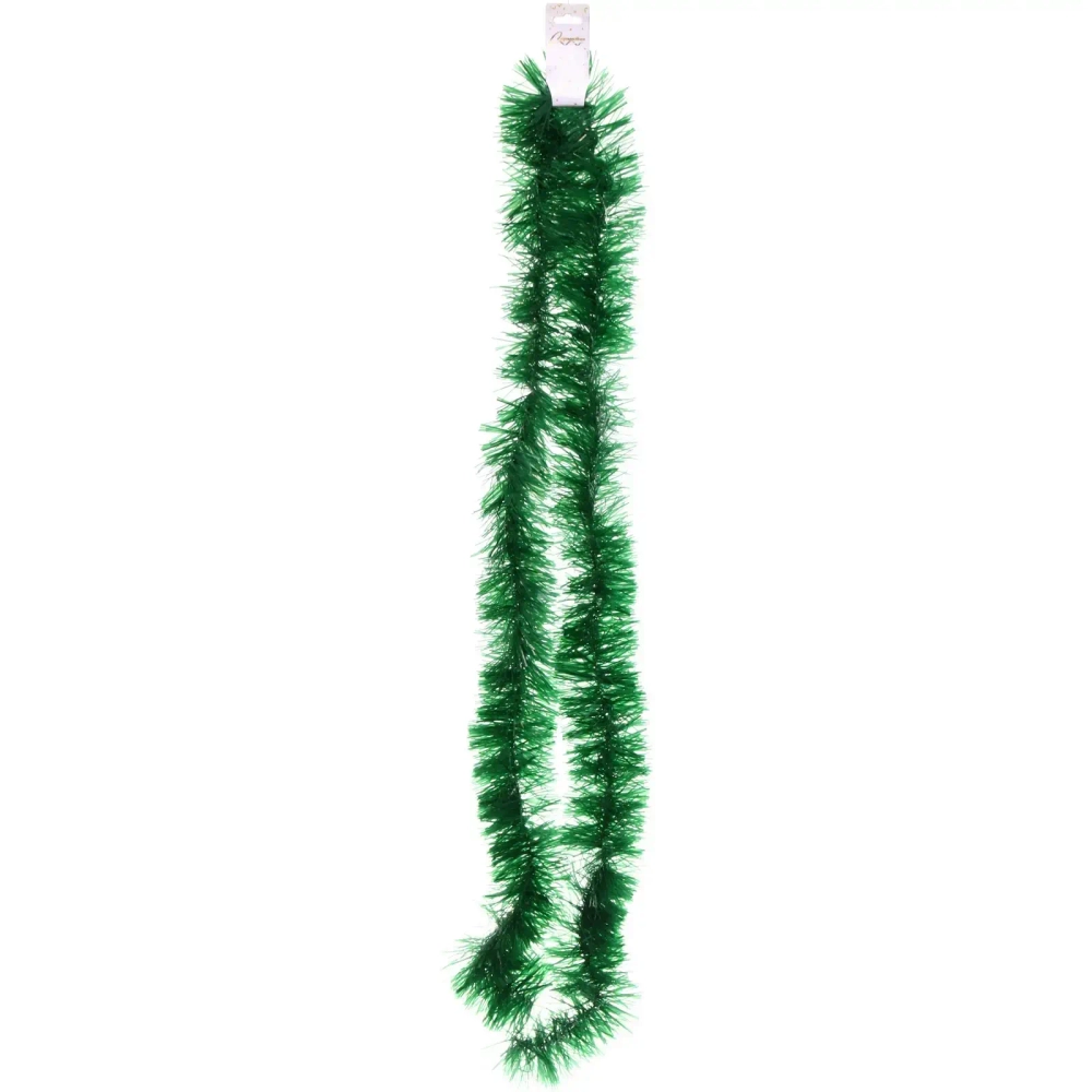 Мишура 2 м 9 см «Зимушка», Зелёный