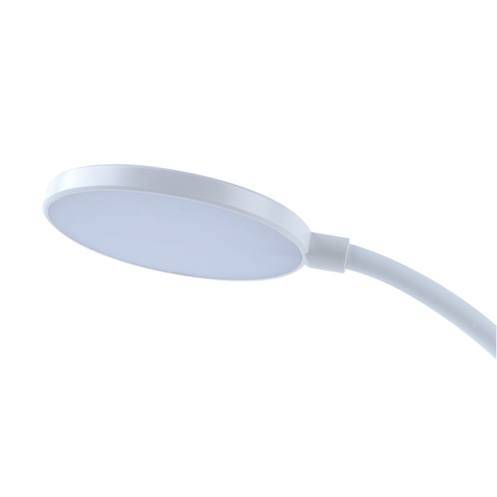 ULM-D605 4W-3000-6000K-DIM WHITE Светильник настольный светодиодный прищепка. Сенсорный выключатель. Диммер. Белый. TM Uniel