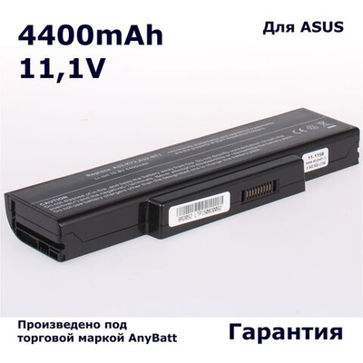 Аккумулятор AnyBatt 4400mAh для ноутбука Asus A32-K72, A32-N71
