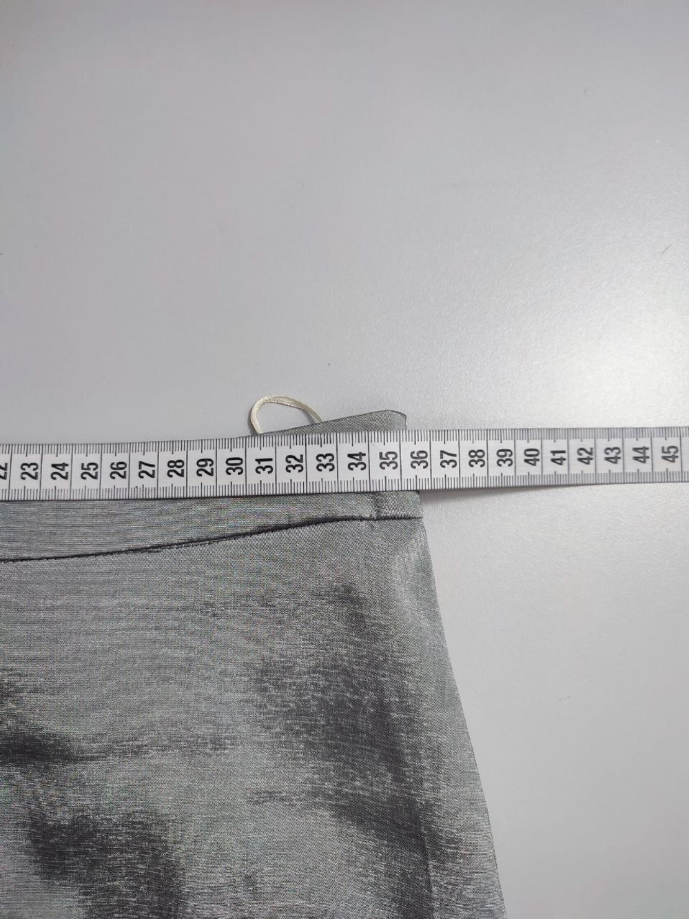 Юбка "серебро" с люрексом 42 размер