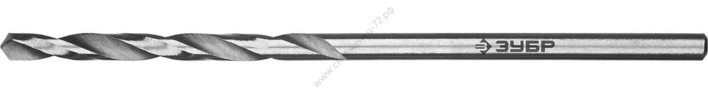 ЗУБР ПРОФ-В 1.7х43мм, Сверло по металлу, сталь Р6М5, класс В