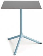 Стол ламинированный обеденный Scab Design Tripe Maxi, голубой, антрацит