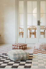 Пуф Lorena Canals Vichy Blue Sage (20 х 40 x 40 см)