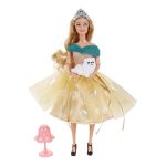 Кукла модель София gold 29см. руки и ноги сгиб, с аксесс, коробка SG-03-KB (Карапуз)