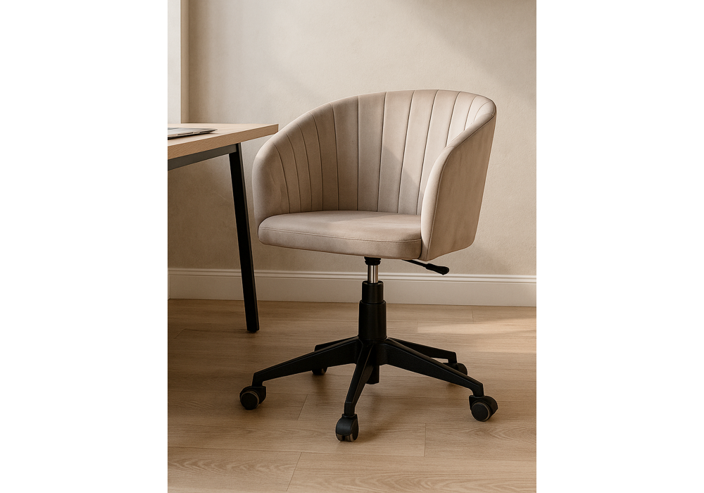 Офисное кресло Woodville Тибо светло-коричневый