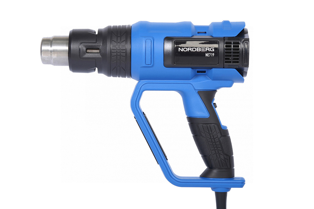 NORDBERG (NE719) Фен, 4 насадки, в кейсе, 50-600 °С, 2000 Вт