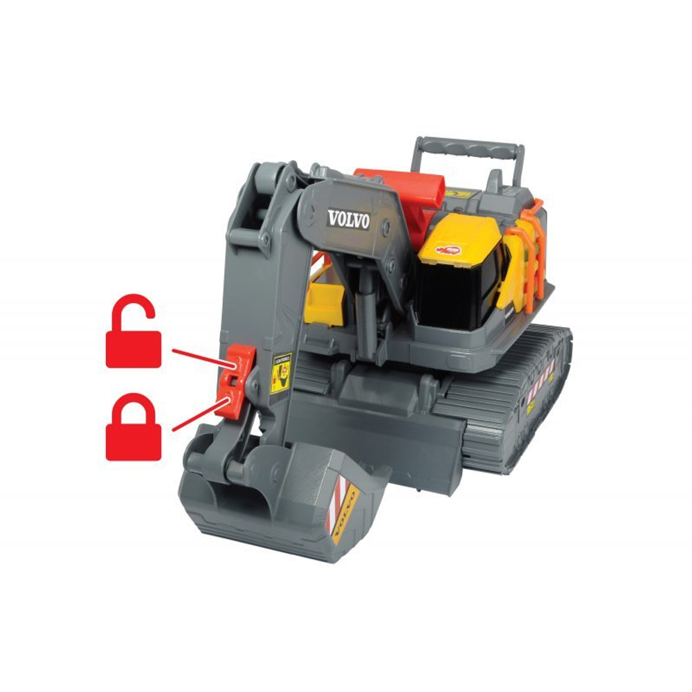 Экскаватор Volvo 30 см свет звук Dickie Toys 3725006