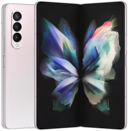 Смартфон Samsung Galaxy Z Fold3 12/256 ГБ, серебристый