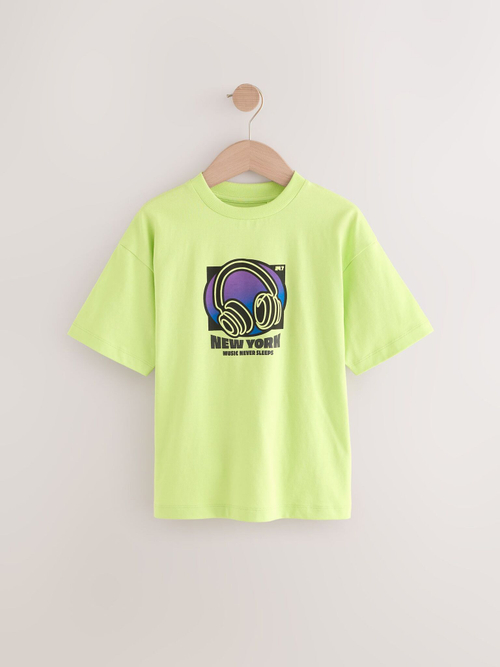 Футболка для мальчика Next AG3-619, Салатовый