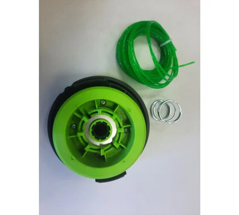 Головка триммерная GREENWORKS в сборе, для триммеров 2108307,2108407 (2938707)