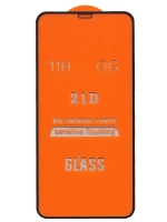 Защитное стекло Glass для Apple iPhone 11 Pro Max/ iPhone XS Max/ 21D / полный клей, черная рамка