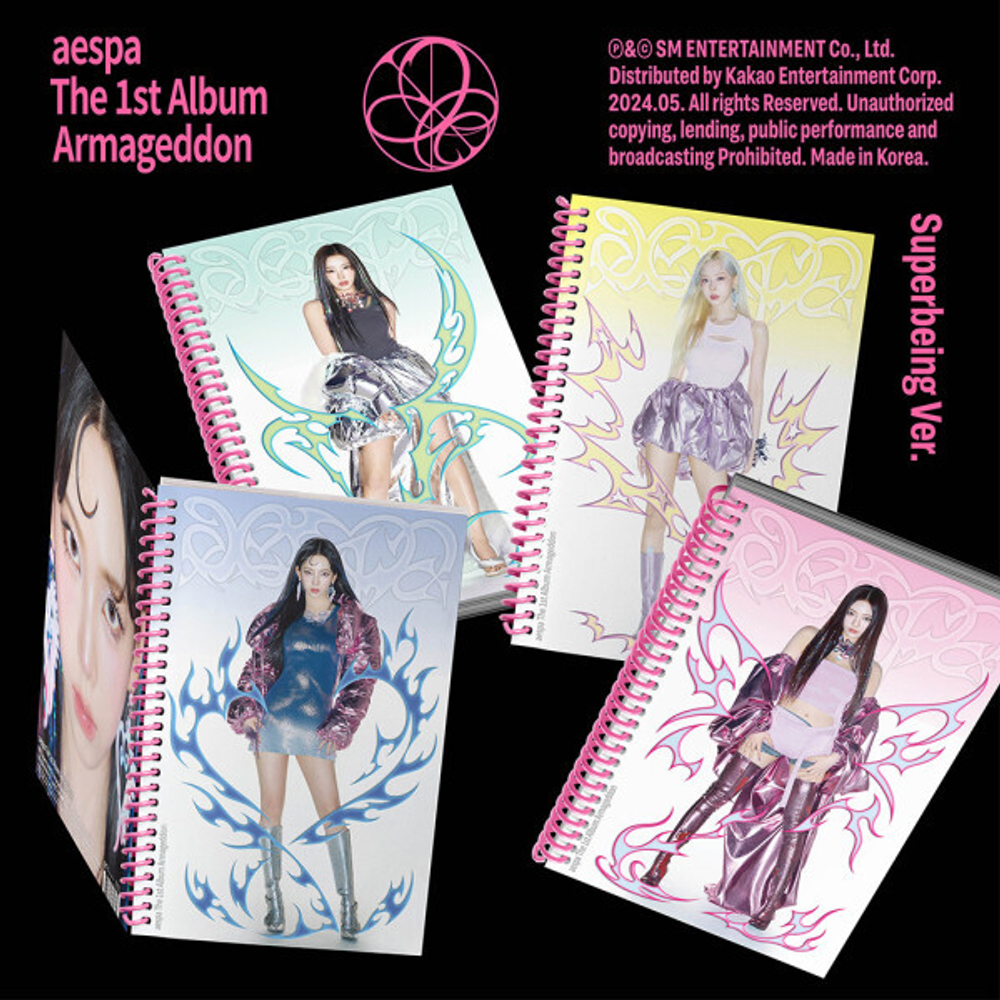 Альбом aespa - 1st Regular Album Armageddon (Superbeing Ver.)