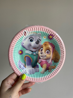 Тарелка Щенячий Патруль Эверест 20см8штР