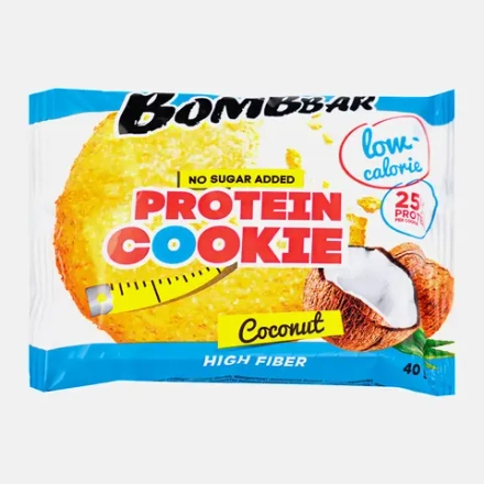 Печенье Bombbar Кокос без сахара 40г