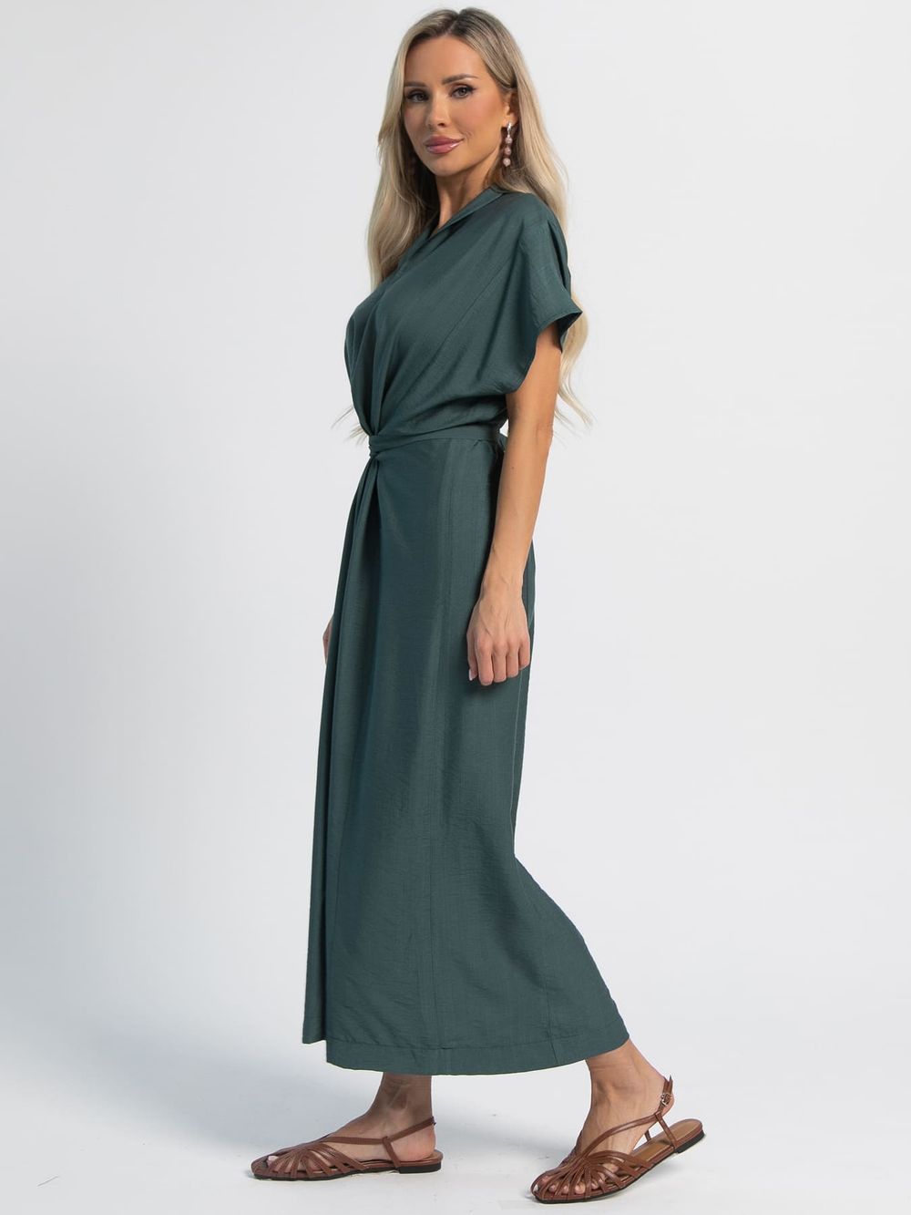 Платье Исландия (зеленое) П16086-30М LT Collection