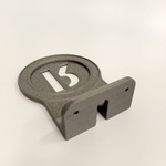 Настенный кронштейн-полка для Яндекс станции мини2 (Яндекс-Алиса), 3D печать, серая