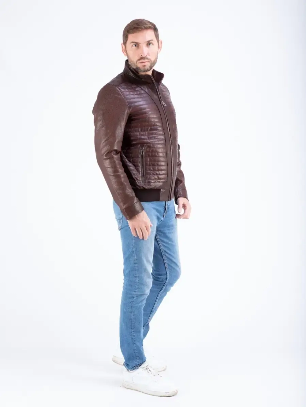 Куртка мужская  из натуральной  кожи
