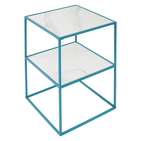 Столик приставной Mayen, 38х38 см, бирюзовый