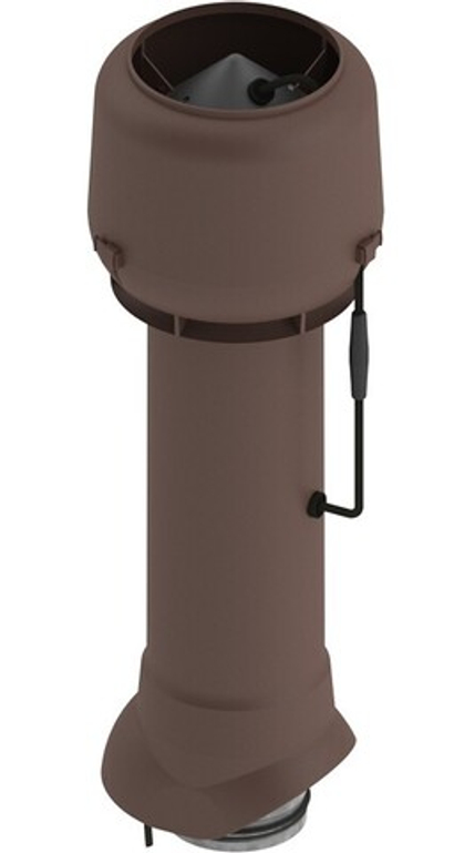 TP-85E.125/160/700 Выход вентиляционный с электро-вентилятором D125
