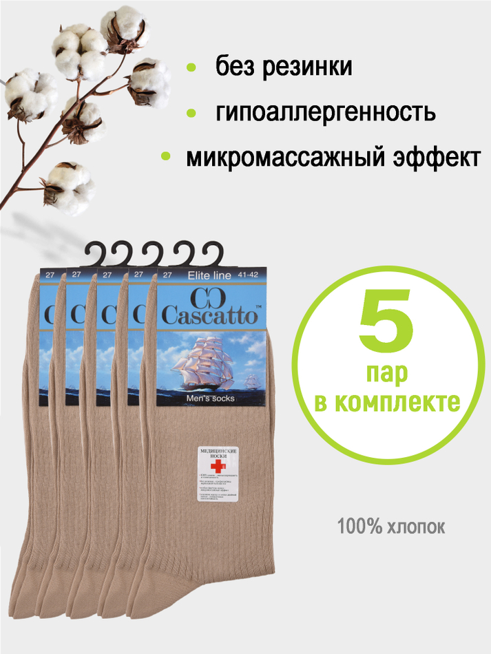 Носки мужские (5 пар в комплекте)