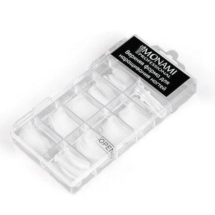 Monami Верхние формы для наращивания ногтей, 100шт
