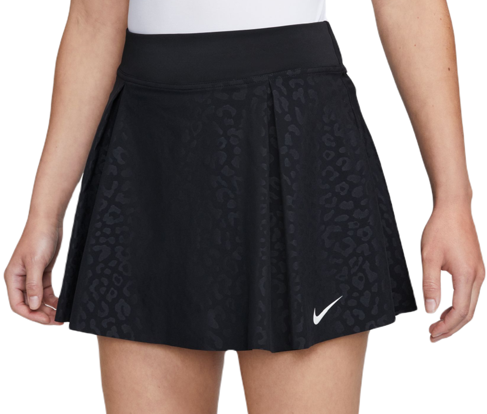 Теннисная юбка Nike Dri-Fit Club Tennis Skirt - black/white