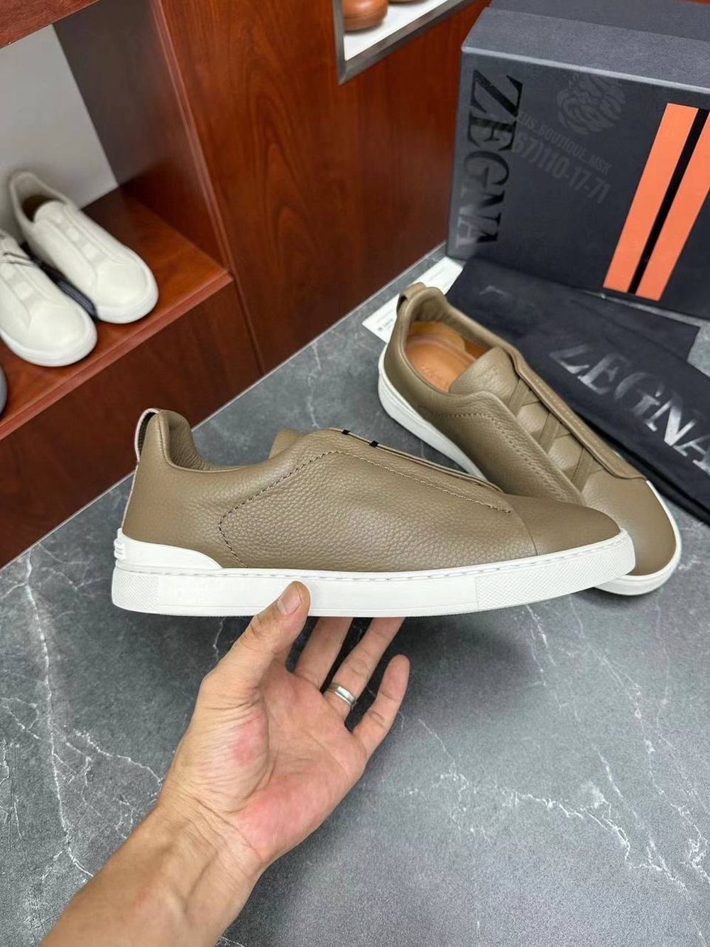 Кеды Ermenegildo Zegna