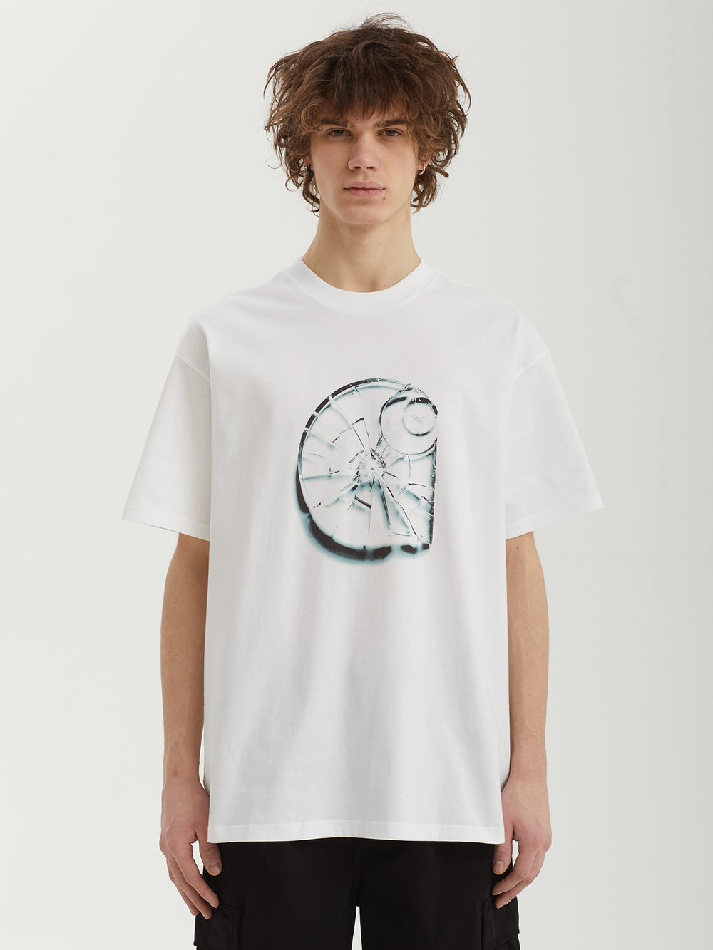 Мужская Футболка Shattered