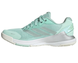Женские кросовки для Padel Adidas Crazyquick LS Padel W - clear mint/silver metallic/white