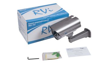 Уличная камера видеонаблюдения с ИК-подсветкой RVi-167 (12 мм)