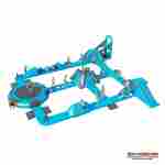 Коммерческий надувной аквапарк для бизнеса «Синий шторм» 33×30×5 м