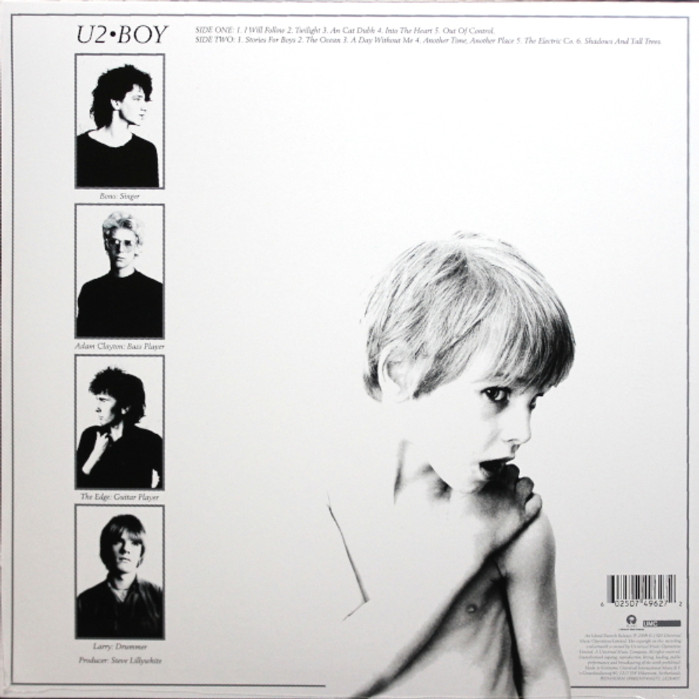 U2 / Boy (40th Anniversary Edition)(Coloured Vinyl)(LP)