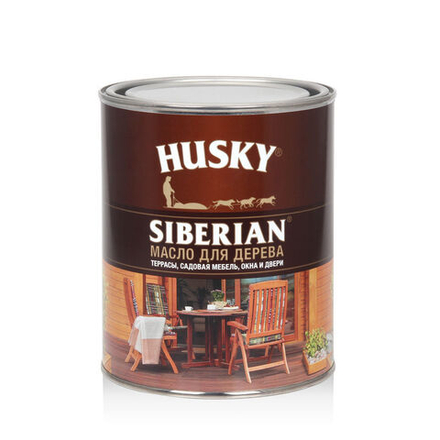 Масло для дерева HUSKY SIBERIAN (0,9л)