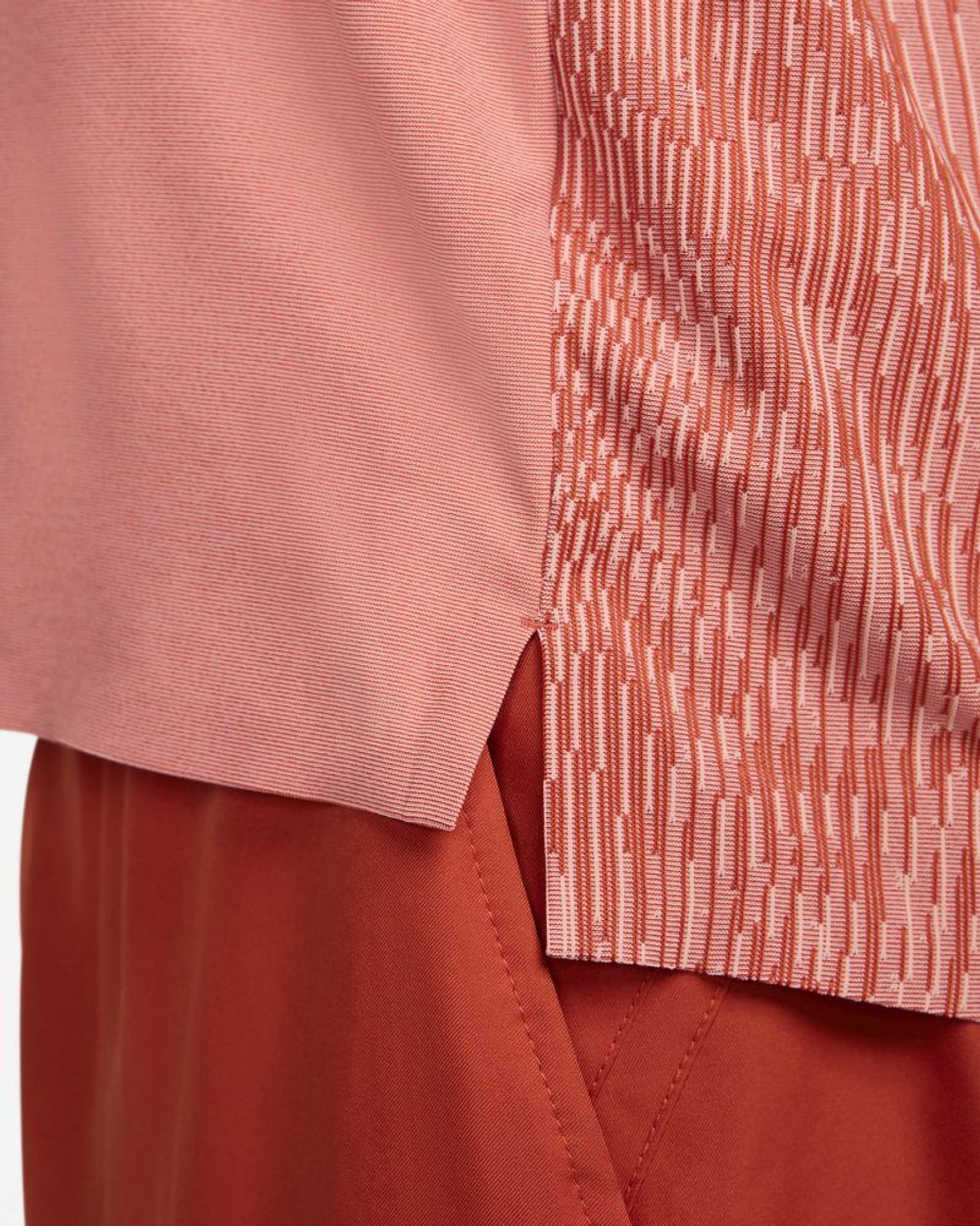 Мужское теннисное поло Nike Dri-Fit Adventage Slam RG Tennis Polo - Розовый