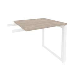 Onix Direct Брифинг-приставка на О-образном м/к O.MO-BR-7 Дуб Аттик/Металл Белый 780*720*750