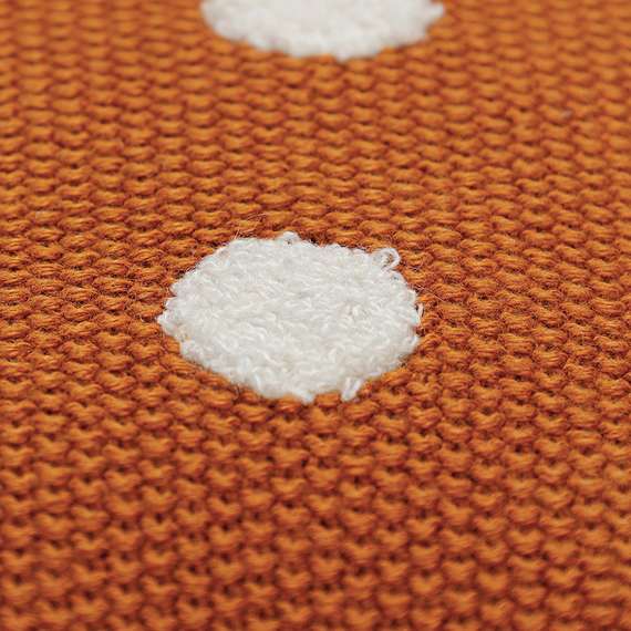 Подушка вязаная classy gingerbread из коллекции new year essential, 40х50 см